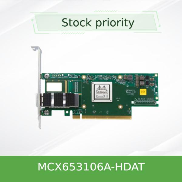 MCX653106A-HDAT Tarjeta de red Mellanox 200Gb/s 4*50Gb/s Puertos Ethernet