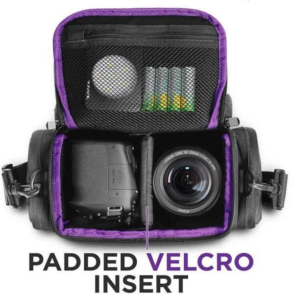 Padded Travel Personalized Customized Camera Bag Camera Case Compatible for Sony Canon Nikon Camera and Lens