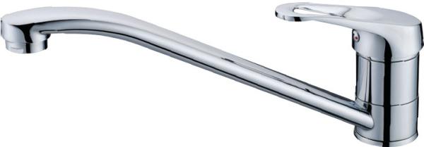 Single Hole Polished Kitchen Sink Water Faucet Streamlined Style HN-3C20 for Restaurant