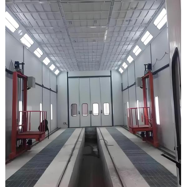 Small Spray Paint Booth with Intelligent Baking Control System