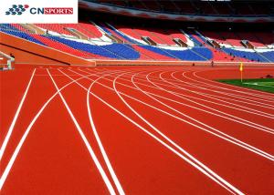 IAAF Outdoor Running Track , Soundproof Athletic Running Track