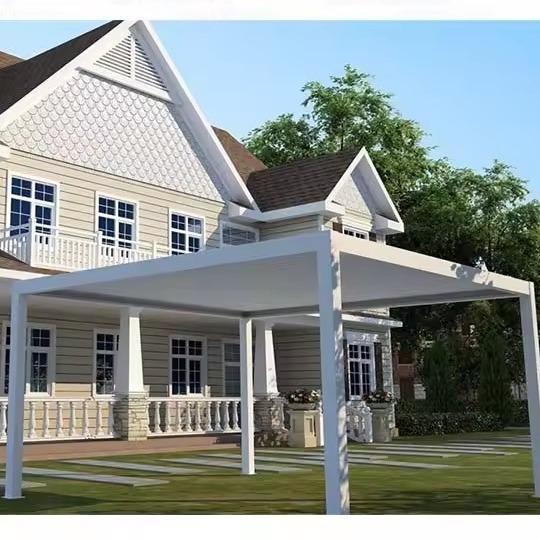 Easy To Install Aluminum Gazebo Modern And Sleek Design With UV Protection Included