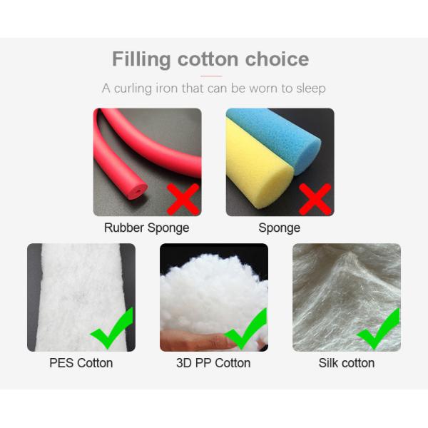 Материал 100% шелка шелковицы ленты Heatless волос шелка завивая гибкий