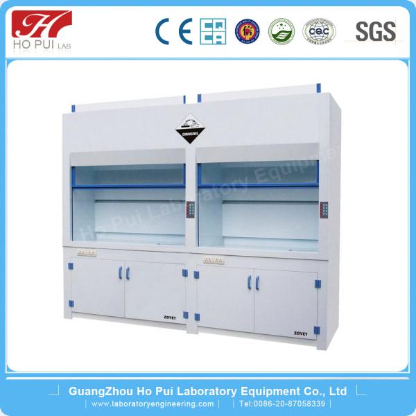 1.0mm Cold Rolled Steel Chemical Fume Hood , Blue Lab Fume Cupboard