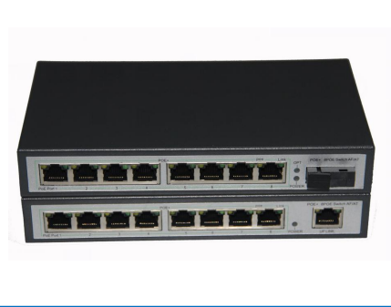 High-Definition POE Unmanaged Network Switch | High-Quality Electronics DF-1.25G-8P-1E