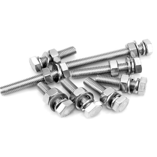 m27 de aço inoxidável encantam o prendedor principal DIN931 Bolzen do parafuso todo o estilo da arruela de grande resistência A3 da porca de parafuso do parafuso 16mm m40 TC