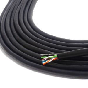 CAT5E UTP Solid Copper Network Cable 1000FT 100MHz LSZH PVC Data Center Use
