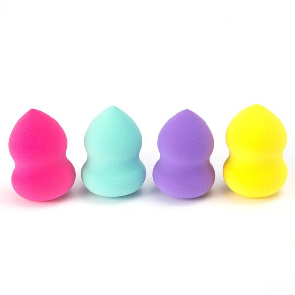 2 PCS Soft Hydrophilic Makeup Sponge BB Cream Beauty Egg Wholesale Puff Wet Dry Dual Use Face Foundation Powder