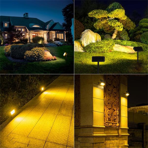 Solar Power Garden Flood Light for Patio Pathway Driveway Pool Input Voltage V DC 5.5V