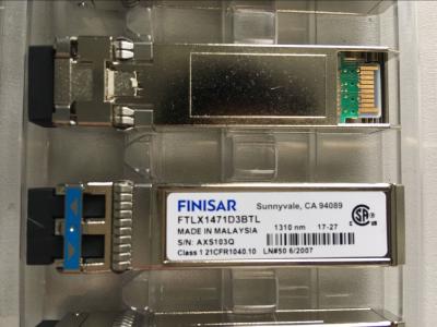 Módulo Transceptor de Fibra FTLX1471D3BTL FINISAR 10G SFP+LR 1310nm 10KM
