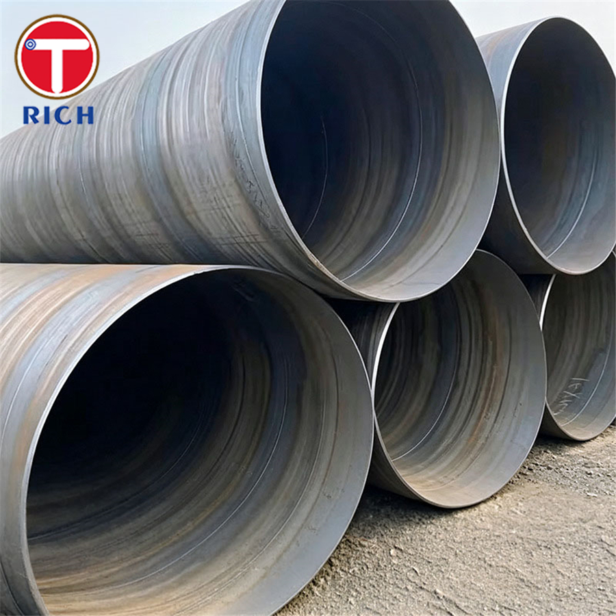 ASTM A252 Grade 2 Large Diameter Spiral Welded Structural Steel Pipe for Engineering Foundations