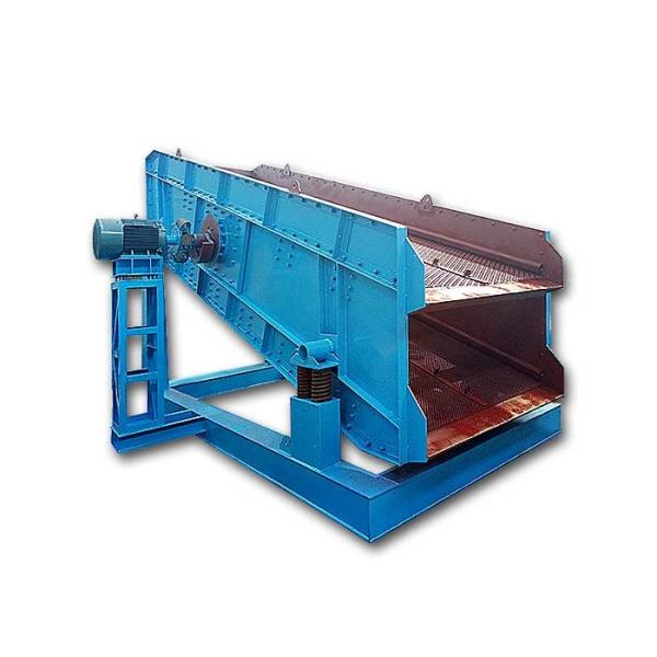 Dry Ore Powder Vibro Sieve Machine , Soil Sieving Machine Singel Deck