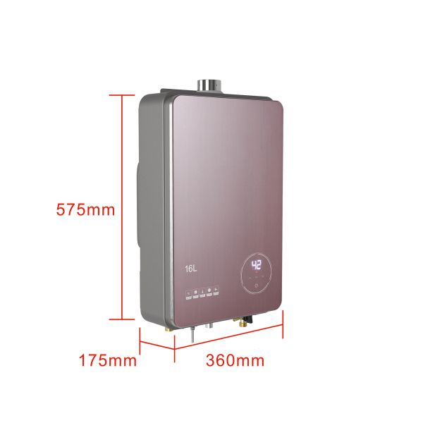 12L / 3.17gal Household Indoor Gas Water Heater For Consistent Water Heating Durable Construction