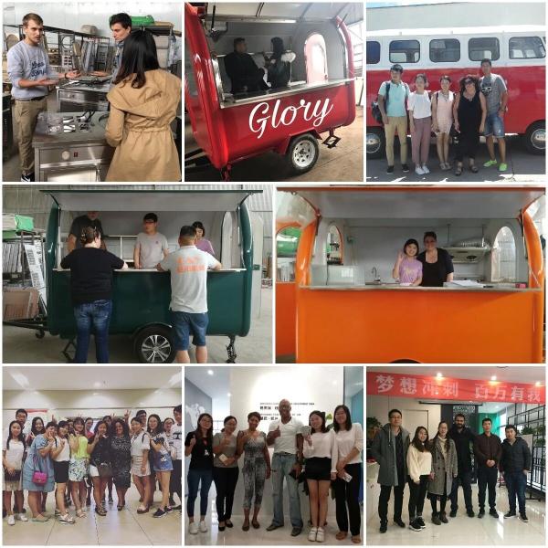 Beverage Food Cart Mobile Fast Food Vending Popcorn Cupcake Ice Cream Field Trailer