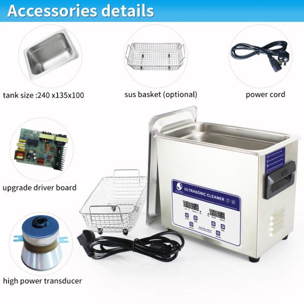 Skymen JP-020 3.2L 3D печатая штепсельную вилку Великобритании США AU ультразвукового уборщика механическую электрическую