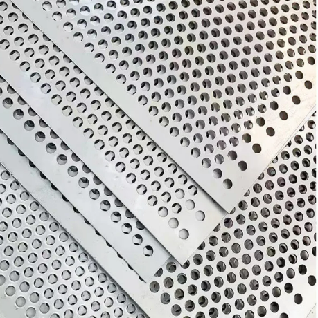 Customized Perforated Metal Mesh Screen Sheet Stainless Steel Plates