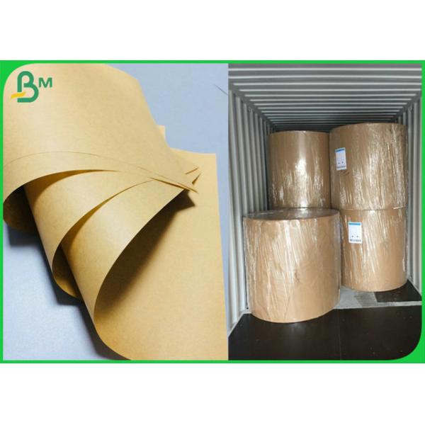 Papel de Kraft de bambú biodegradable de la pulpa del 100% para el embalaje de la flor