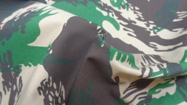 185 camuflagem uniforme do algodão do poliéster 35% da tela 65% de pano da G/M Windproof