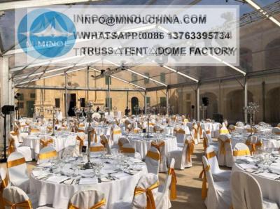 Aluminum 6061-T6 Outdoor Wedding Tent With Transparent Roof