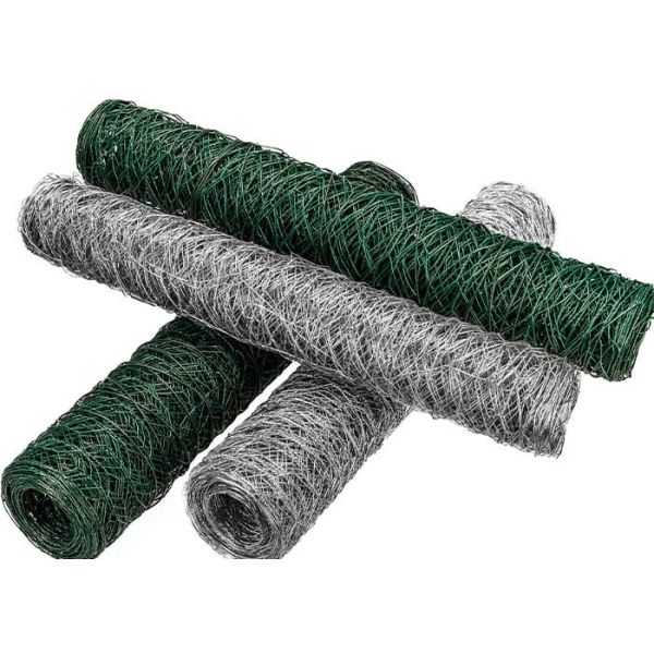 Galvanized, PVC Coated And Stainless Steel Poultry Netting
