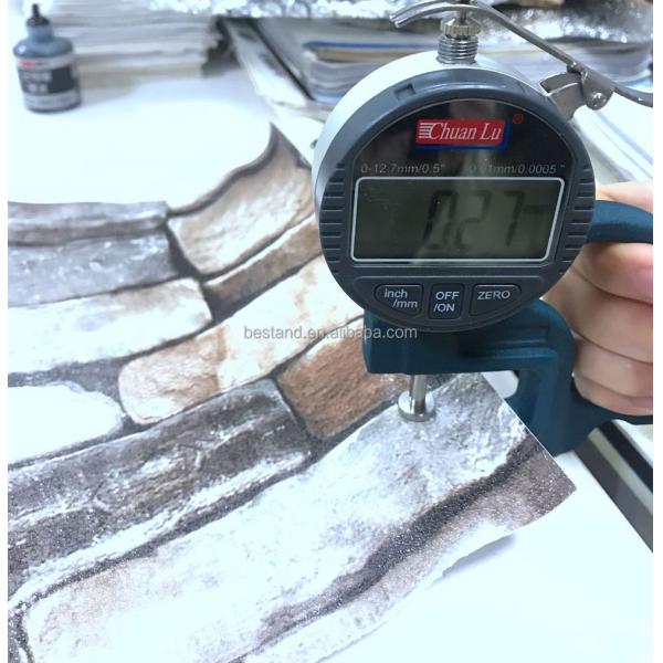 Soundproof 3D Brick Stone Wallpaper 61cm*5m Household Red Brick Wallpaper 3D