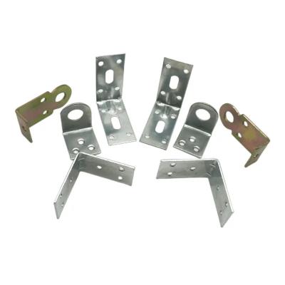 Powder Coated Curtain Wall Anchors Aluminium Alloy 90 Degree Anchor Building Materials