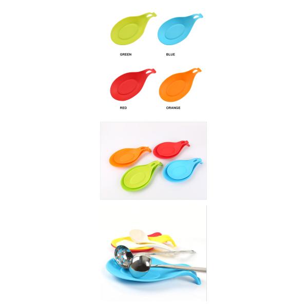 держатель ложки пусковой площадки остатков силикона продукта кухни силикона 37g 72g