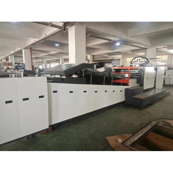 Automatic Spot UV Varnish Coating And Glazing Machine For Paperboard