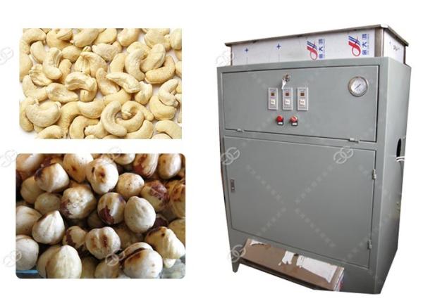 Roasted Hazelnut Pine Nut Peeling Machine , Automatic Cashew Peeler Machine GELGOOG