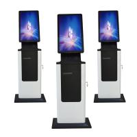 Kiosque de vente de billets d'écran tactile de service d'individu de 32 pouces avec l'imprimante de pièce de monnaie d'argent liquide