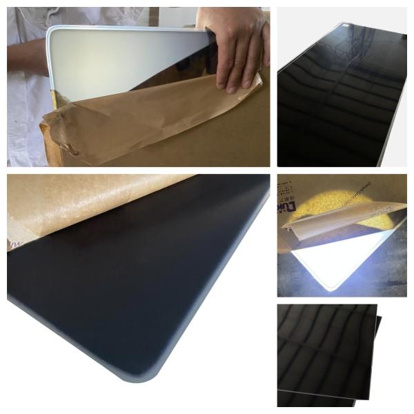 Противоупорный день и ночь акриловый лист с 93% светопроницаемостью