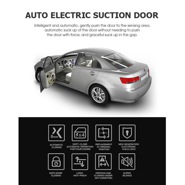 Automatic Soft close anti pinch Car electric suction door for Toyota BMW HONDA