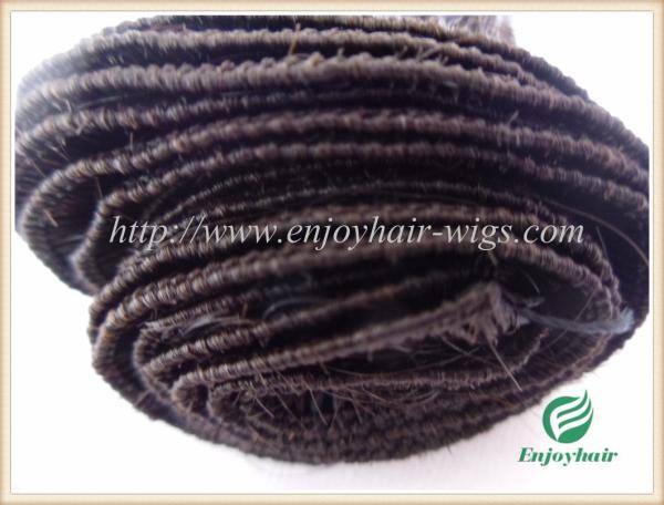 Hand tied weaviing Brazilian virgin remy hair,body wave hair extension no shed no tangle