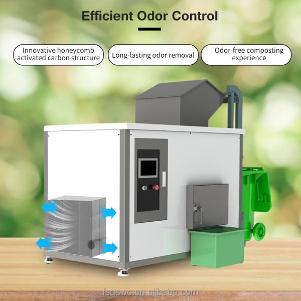 Compost Machine Organic Waste Fertilizer Kitchen Waste Disposer Commercial Food Waste Disposer Food Compost Machine