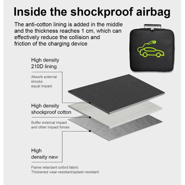 38cm 39cm 42cm EV зарядные аксессуары EV зарядная сумка OEM