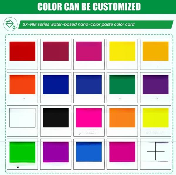 Waterborne Nano Heat Resistant Color Paste Interior Exterior Wall Paint Pigment