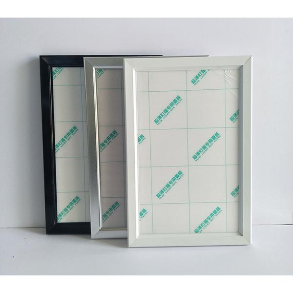 L'argent sablé a anodisé le cadre en aluminium de photo de LED ISO9001/ISO14001