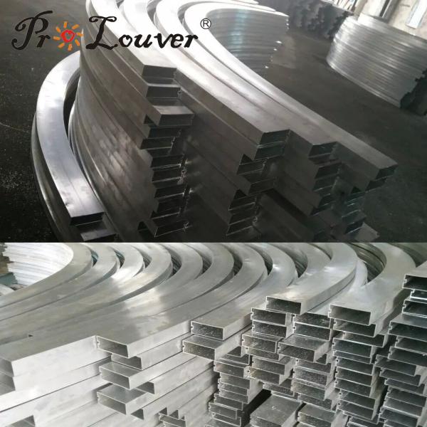High quality Architectural Decorative Aluminum Wall Box Sun Louver