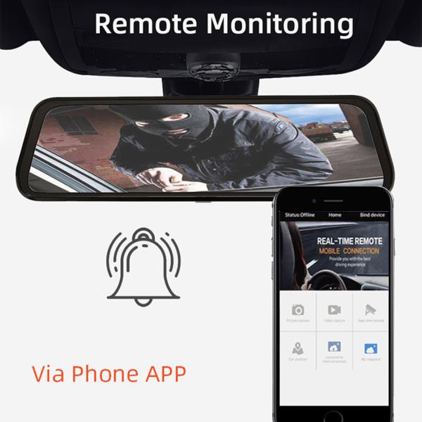 Android8.1 камкордер 800mah навигации ADAS автомобиля DVR 1080P GPS