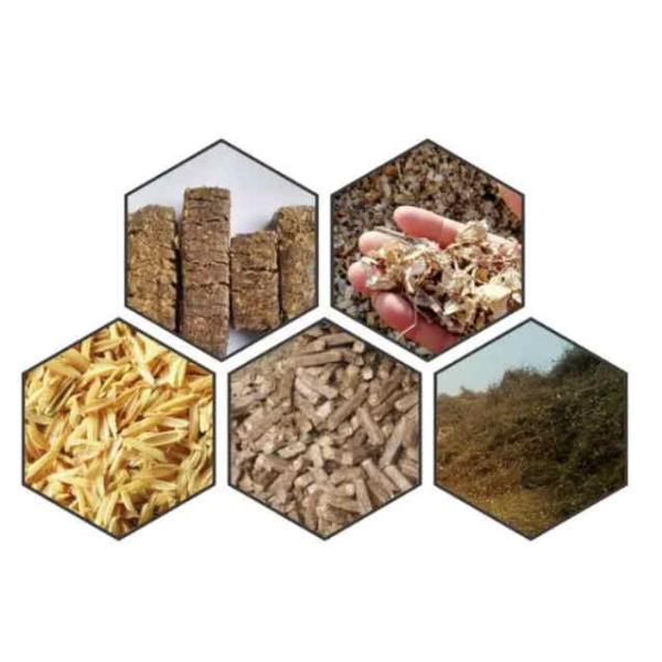 Domestic Waste Old Clothes Biomass Briquette Press 380V