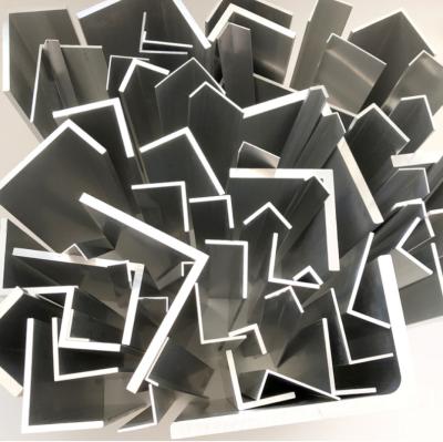 T6 V T Slotted Aluminum Angle Bar Window And Door Extrusion 5/8  7/8
