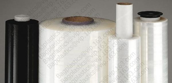 Transparent Plastic LLDPE Stretch Film With Moisture Proof, Pallet Stretch Wrap, LLDPE Stretch Film / Pallet Wrap Film /