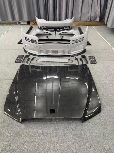 Rolls-Royce Ghost Carbon fiber body Kit ghost mansory style front and rear bumper spoilers hood fenders