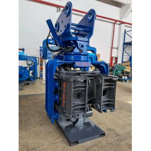 High-Efficiency Sheet Hydraulic Pile Driver with Side Grip & 2300 RPM Vibro Hammer