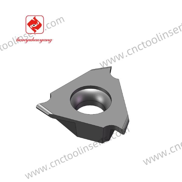 CNC Grooving Insert with PVD Coating TGF32L125-050XT HYB208, Suitable For Difficult-to-machine Materials Except High-temperature Alloys.