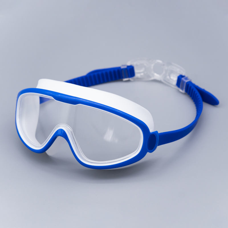 Children's Swim Goggles with Adjustable Strap Anti-Fog PC Lenses and UV Protection for Ages 3-14