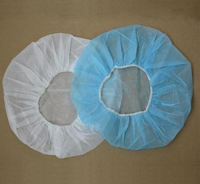 Breathable Anti Dust Disposable Hair Cover , Non Woven Disposable Bouffant Caps