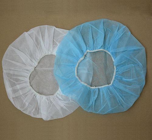Breathable Anti Dust Disposable Hair Cover , Non Woven Disposable Bouffant Caps
