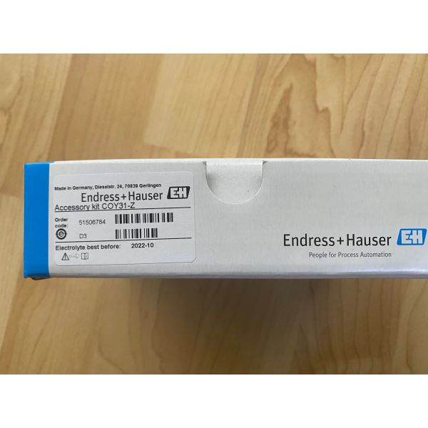 Endress+Hauser COY31-Z | COS31/COS41 DO Sensor Maintenance Kit (Membrane, Electrolyte, O-rings)