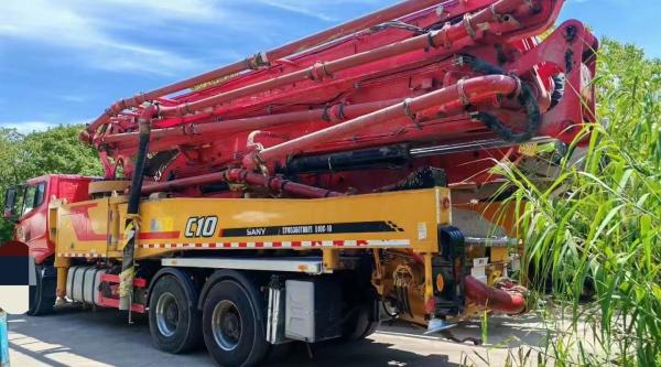 Used SANY 51M Concrete Pump Truck - Enhanced Safety & Precision